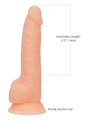 8" Dual Silicone Dong